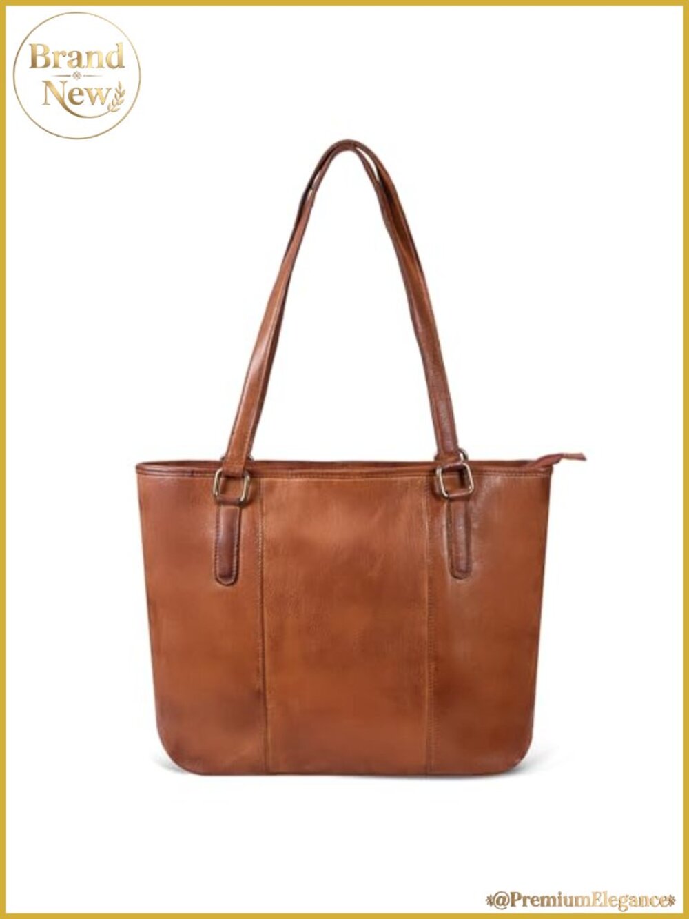 Genuine Leather Tote Shoulder Handbag Work Casual Purse